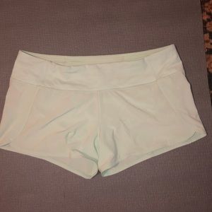 lululemon lime green shorts